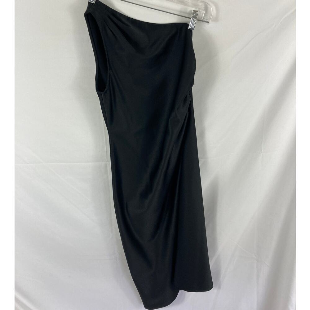 Armani Exchange One Shoulder Black Dress Size 2